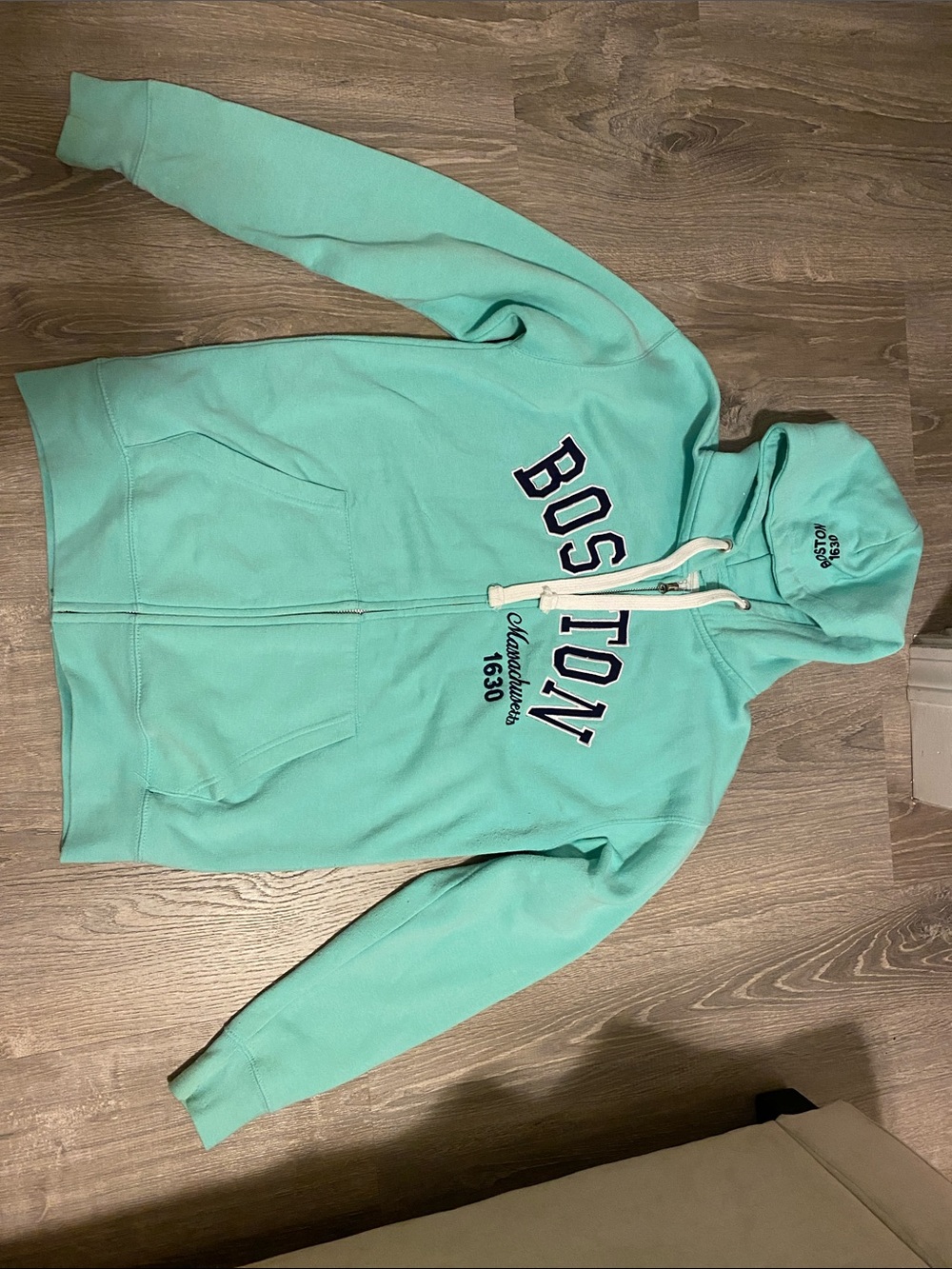 Boston Full-Zip Hoodie Jacket - Mint